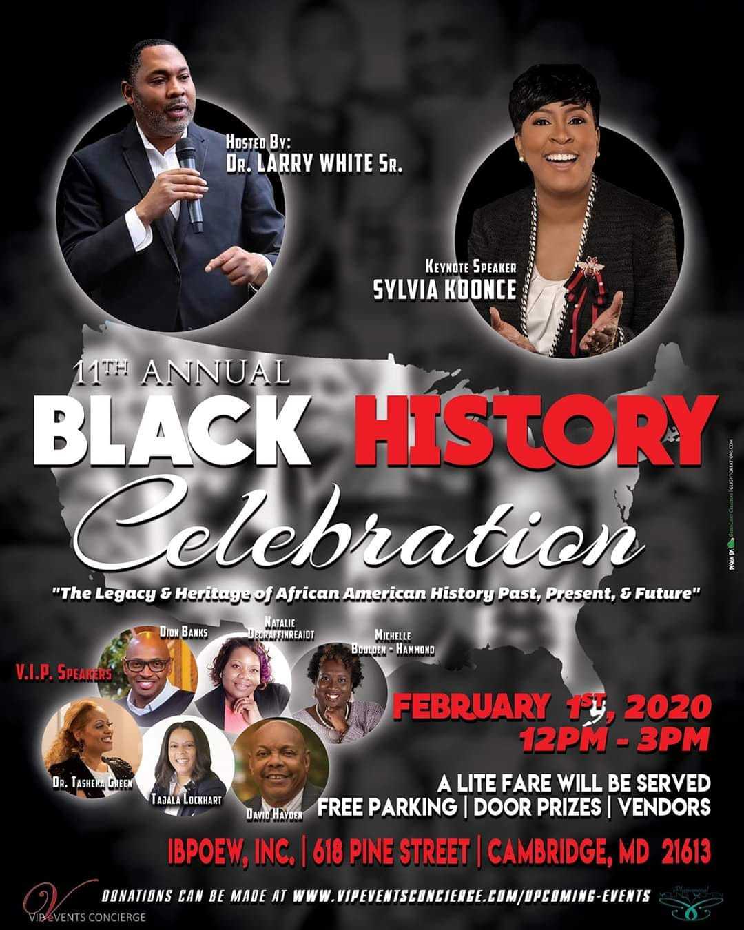 Kick off Black History Month with the "11th Annual Black History Month ...