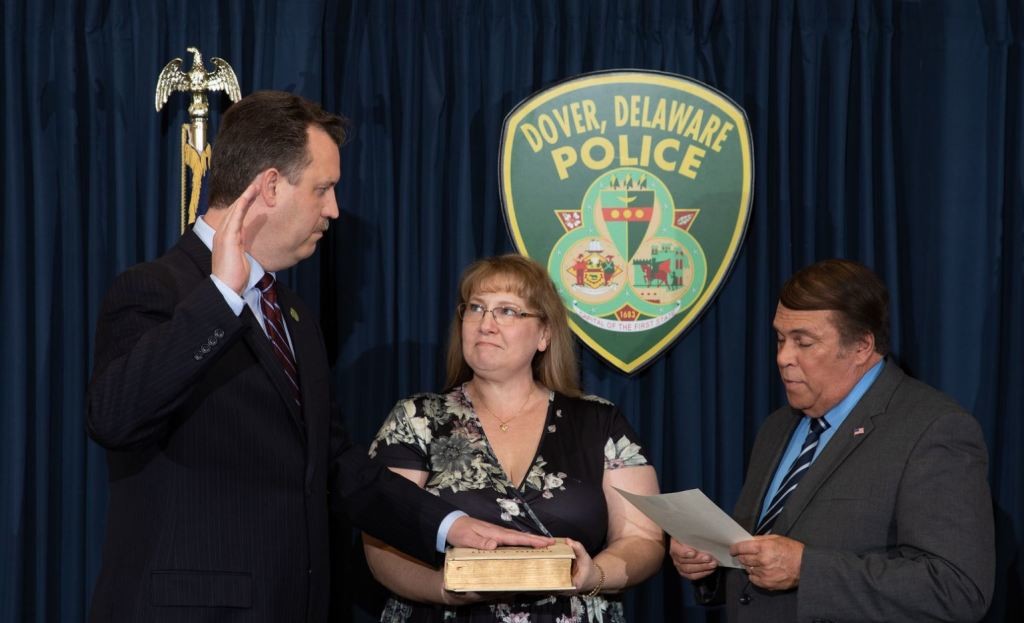 Dover Police Chief sworn-in