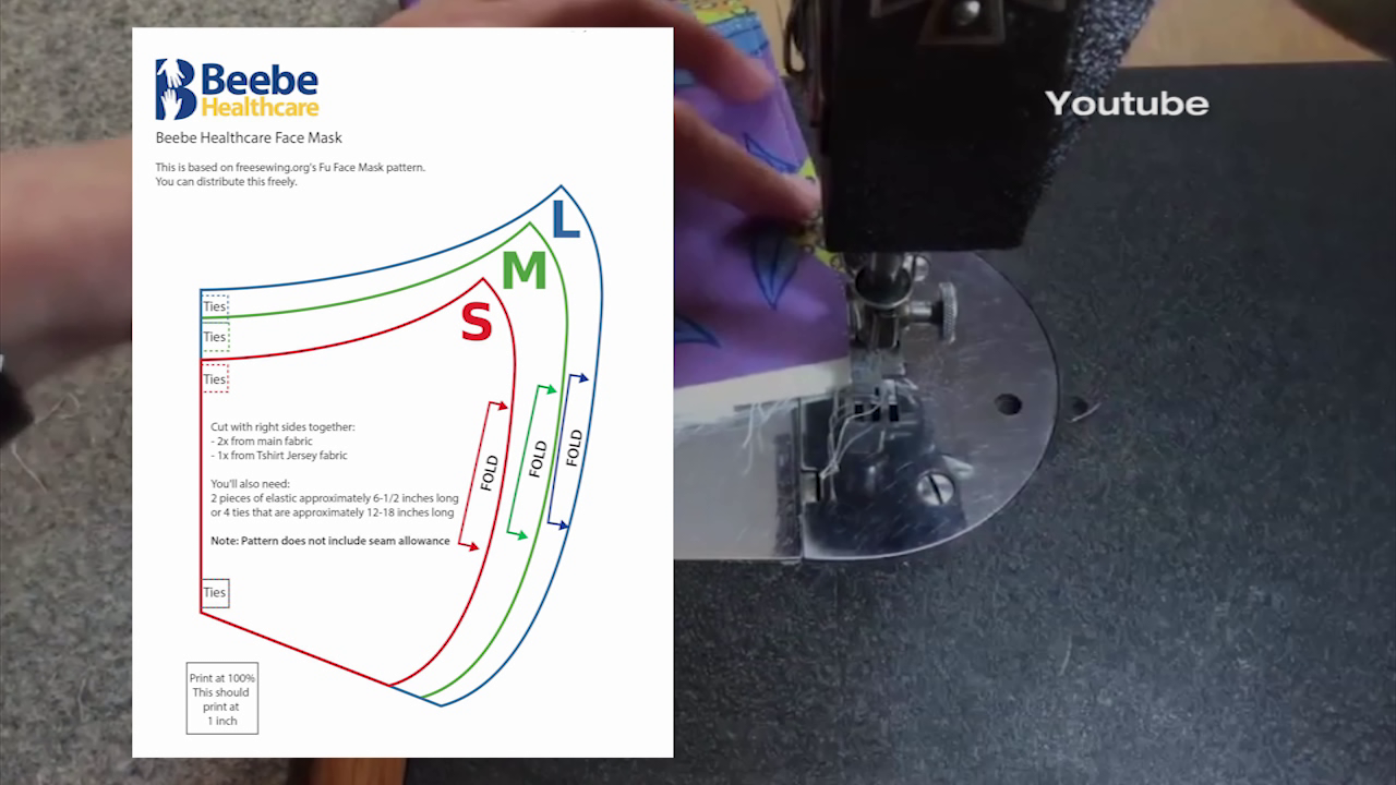 how-to-sew-a-surgical-face-mask-for-hospitals-free-pattern-youtube