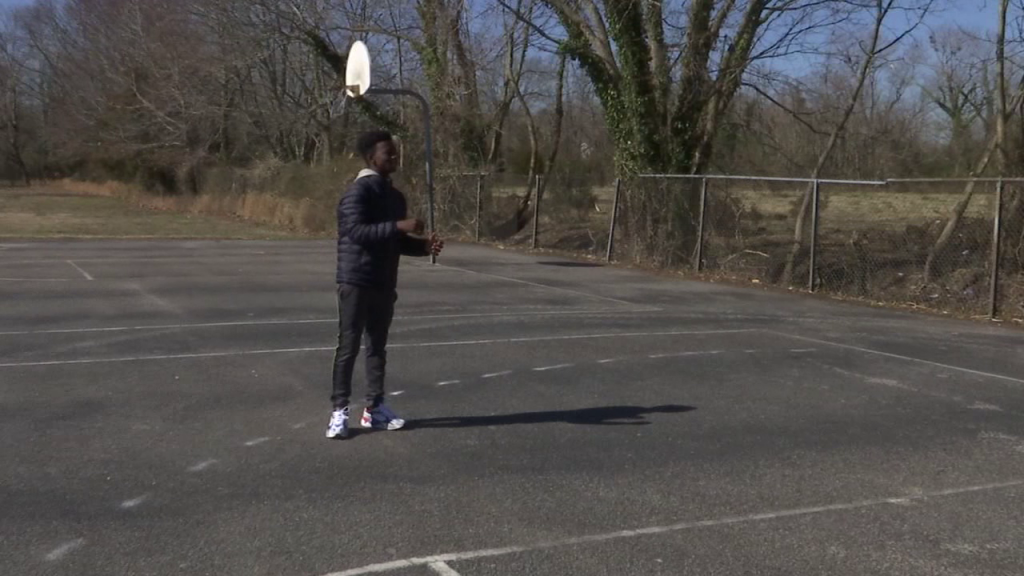 Pocomoke Middle Basketball Court