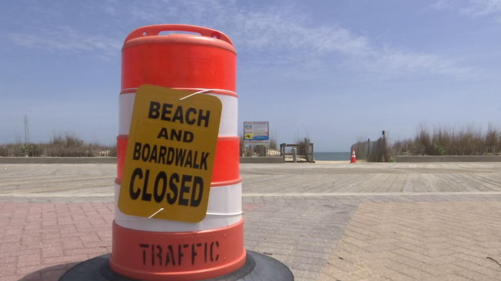 Beach And Boardwalk Closed