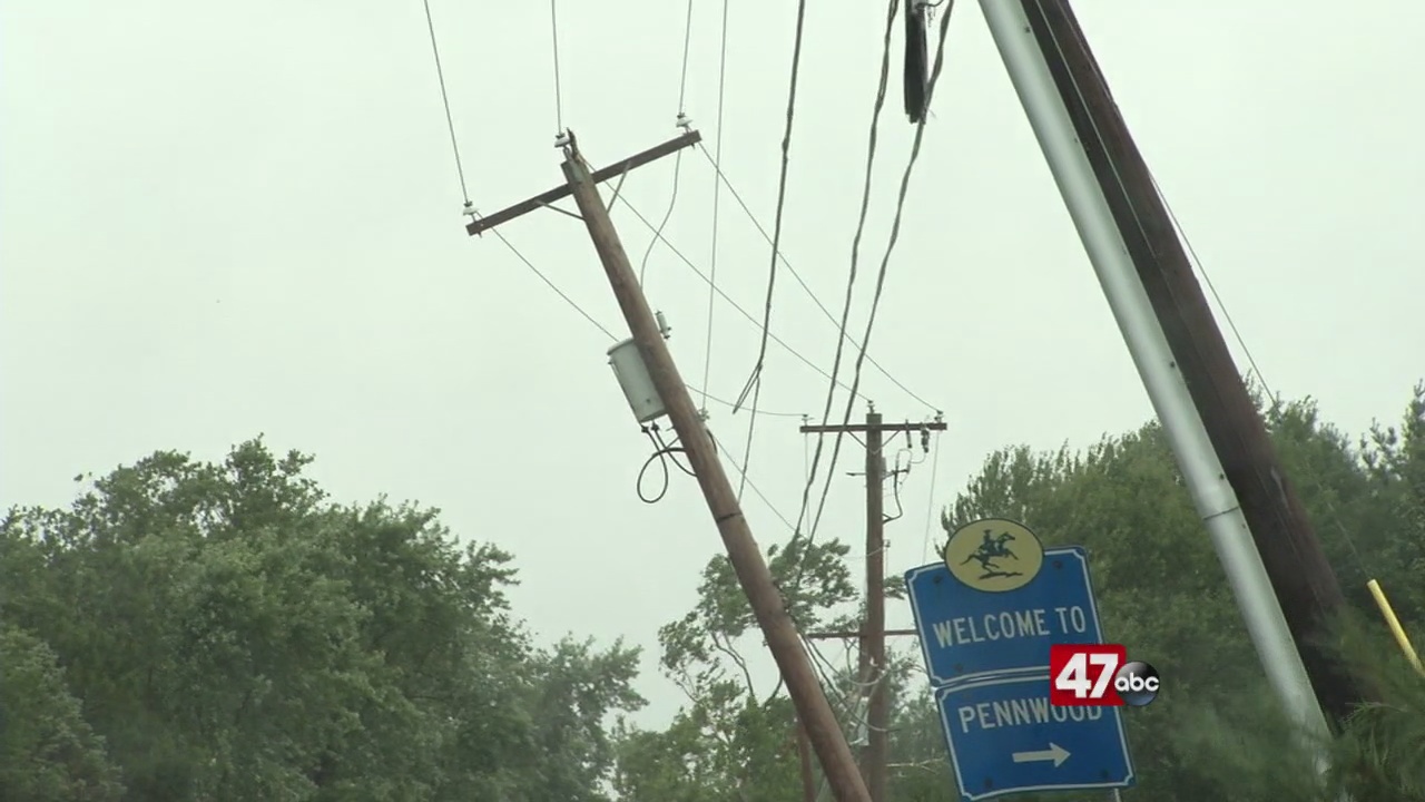 Tropical Storm Isaias: Damage widespread, power outages reported across ...