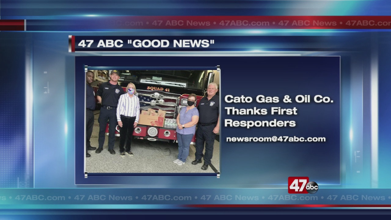 Local first responders receive "thank you" from Cato Gas & Oil Company