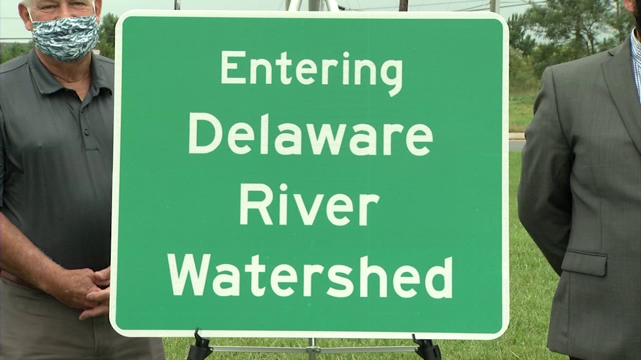 New Delaware River Watershed signs unveiled to promote