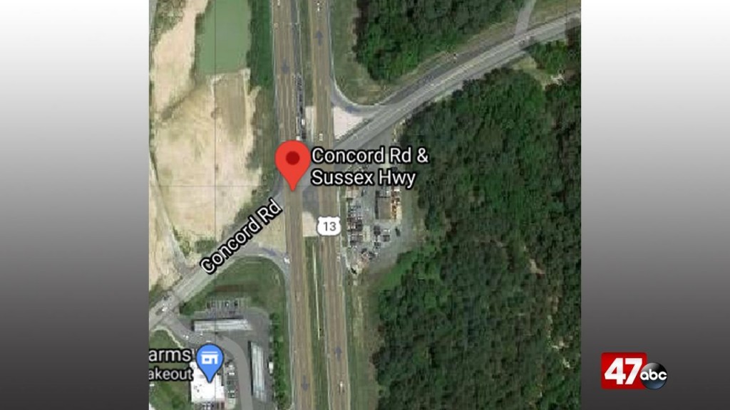 Portion of Route 13 in Seaford closed due to crash involving tractor