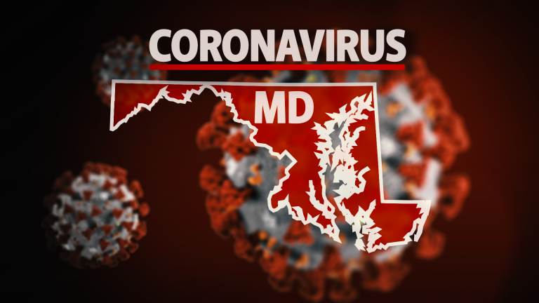Maryland State Map Coronavirus