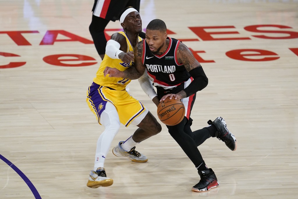 Trail Blazers Lakers