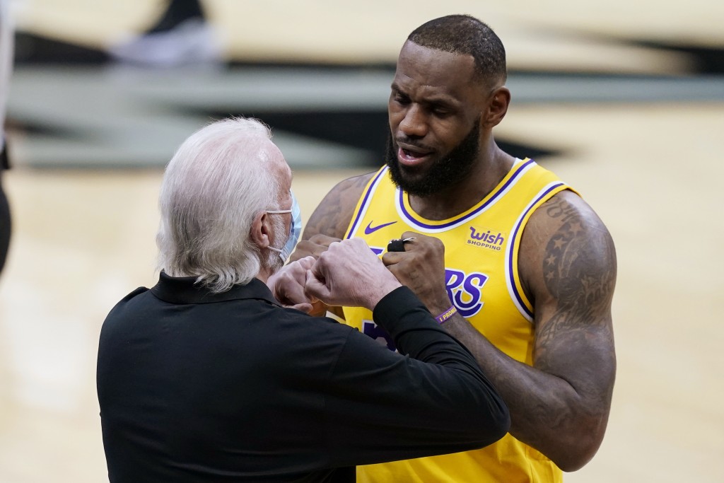 Lebron James, Gregg Popovich