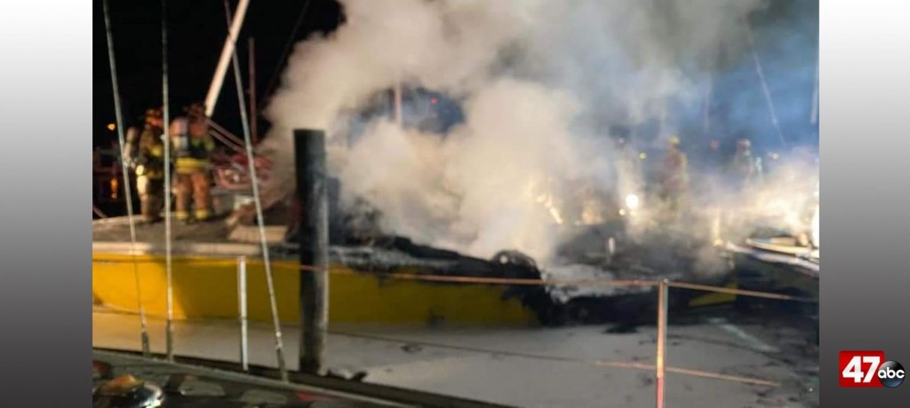 1280 Cambridge Boat Fire