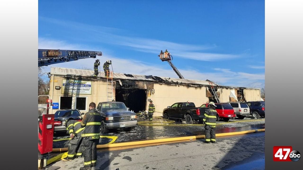 Fire causes 1.2 million in damages at Easton auto repair shop 47abc