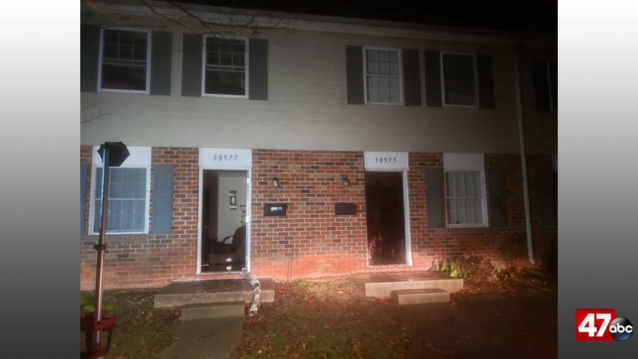 Accidental fire heavily damages Princess Anne townhouse 47abc