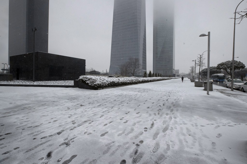 EspaÑa Tormenta De Nieve