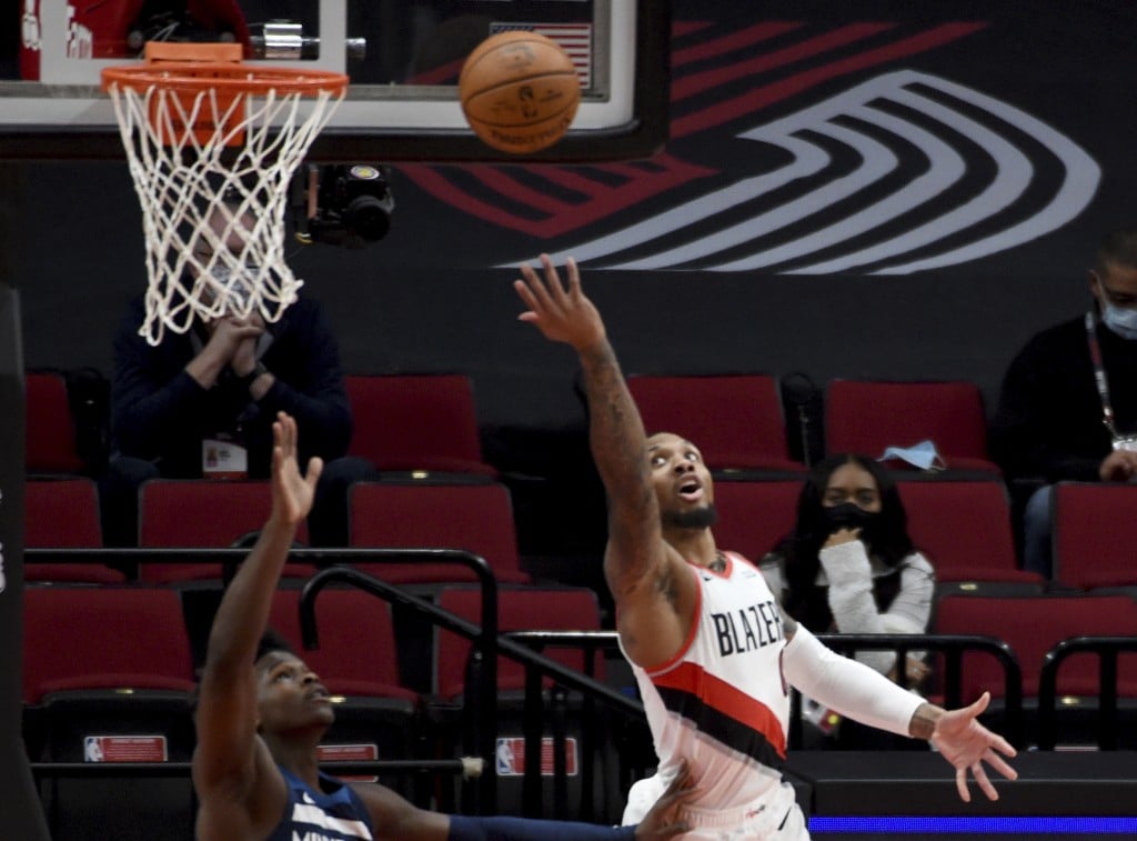 Dep Bas Timberwolves Trail Blazers