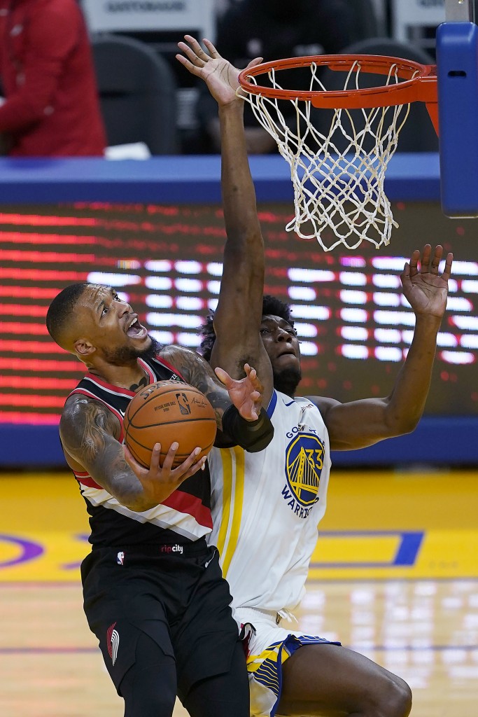 Dep Bas Trail Blazers Warriors