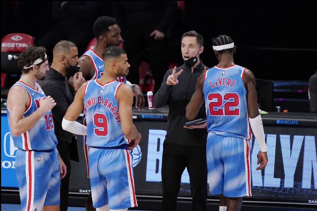 Steve Nash, Joe Harris, Jeff Green, Timothe Luwawu Cabarrot, Caris Levert