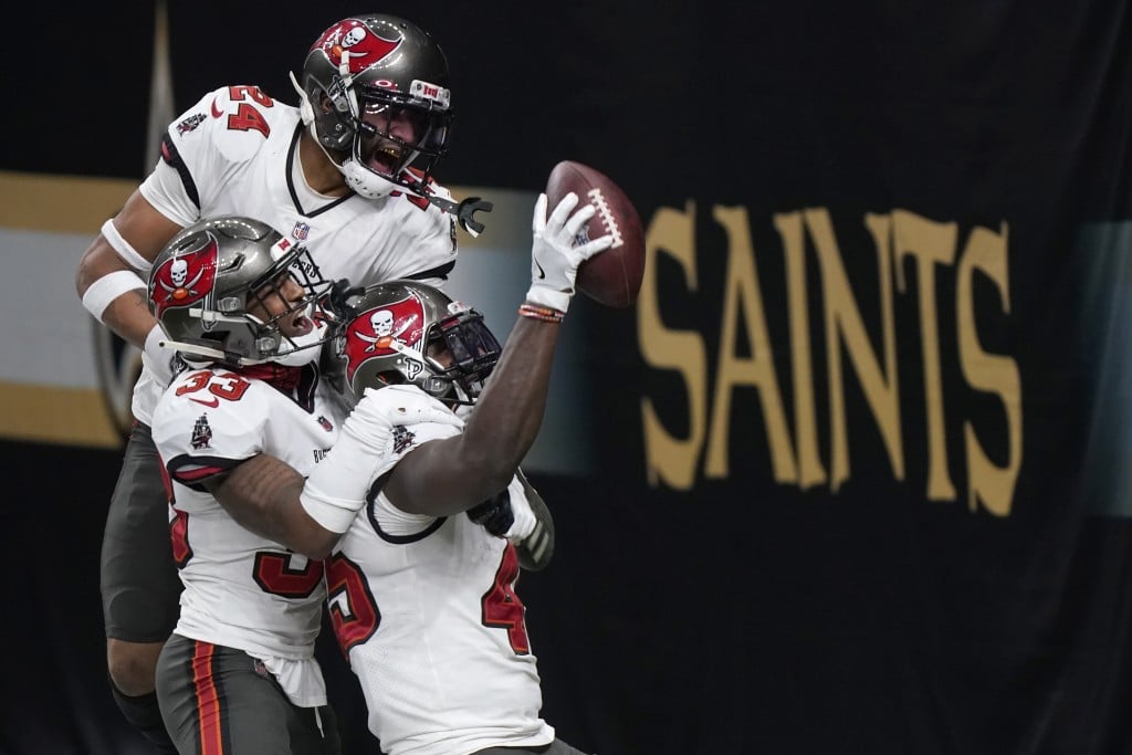 Devin White, Jordan Whitehead, Carlton Davis