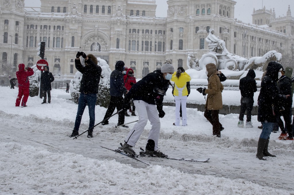 EspaÑa Tormenta De Nieve