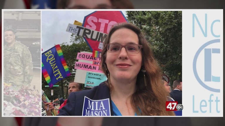 Mia Mason Announces Agaisnt Harris