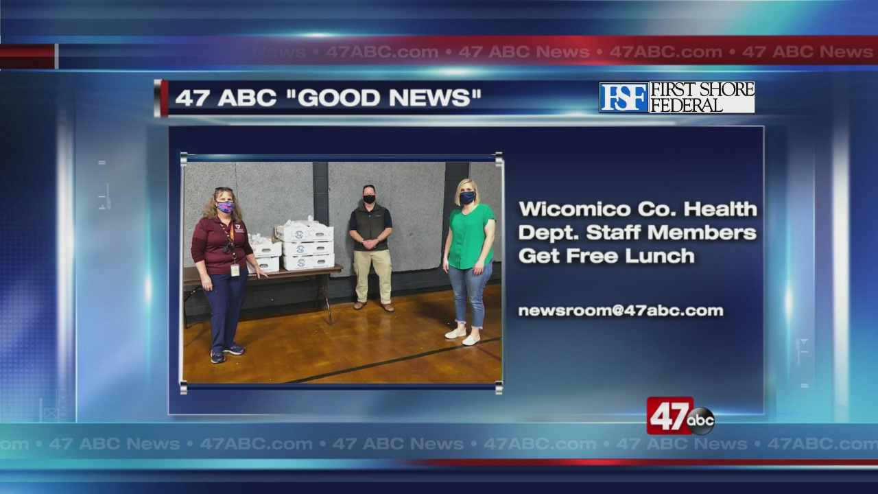 Wicomico Co. Health Department treated to lunch on Wednesday - Vimarsana News