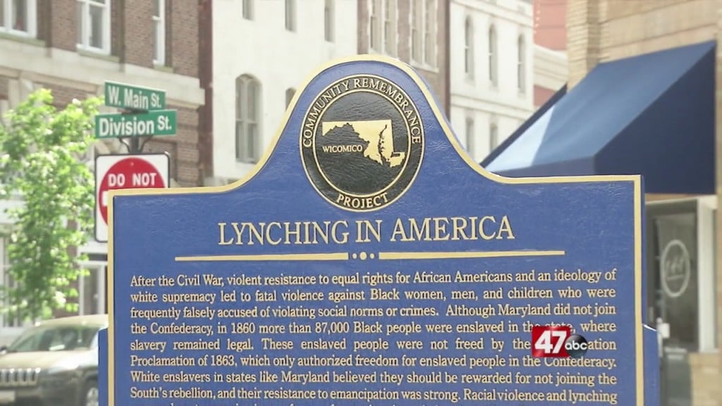 Victims Of Lynching In Salisbury, Memorialized With A Ceremony