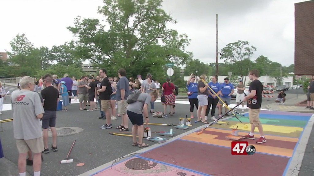 Sby Rainbow Crosswalk Given Fresh Coat Of Paint, Joined By Two New Pride Crosswalks