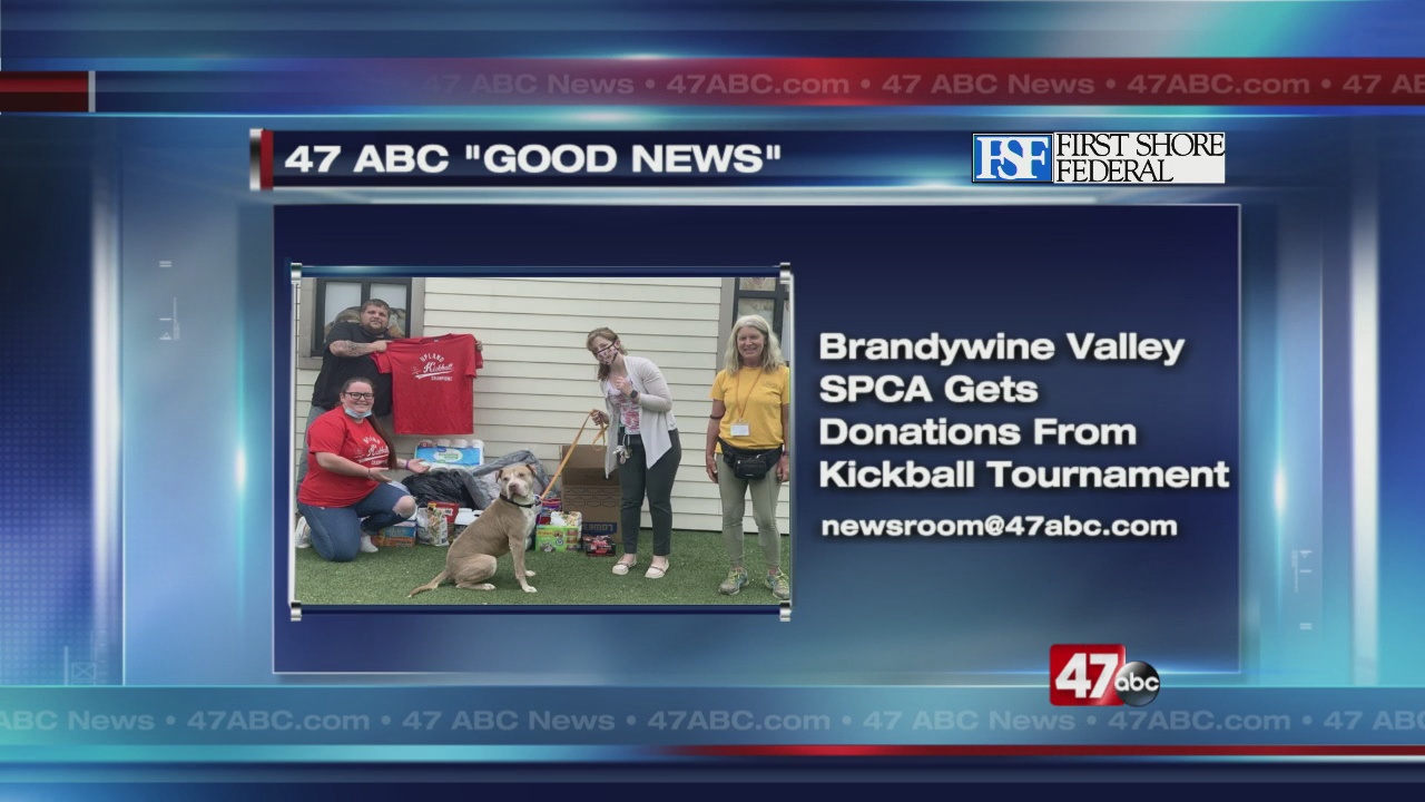 Brandywine Valley SPCA receives proceeds from annual kickball