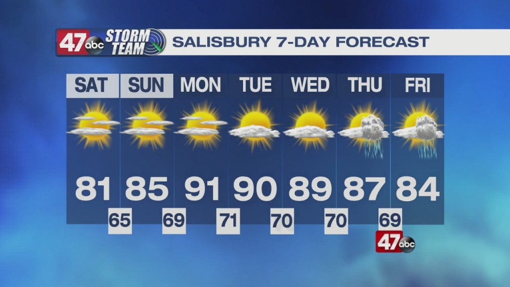 Evening Forecast Video