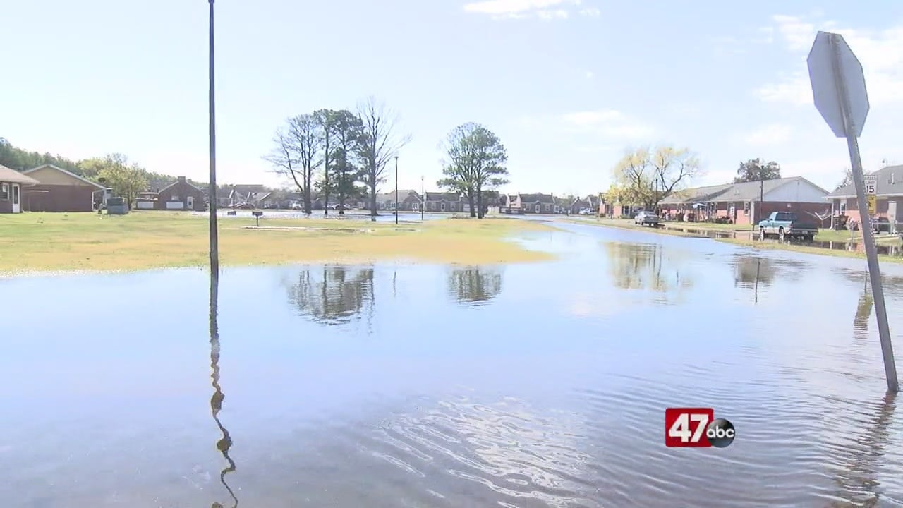 Crisfield remains flooded after storm 47abc