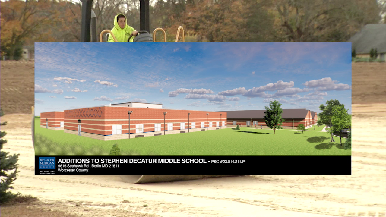 Stephen Decatur Middle breaks ground for new building addition - 47abc