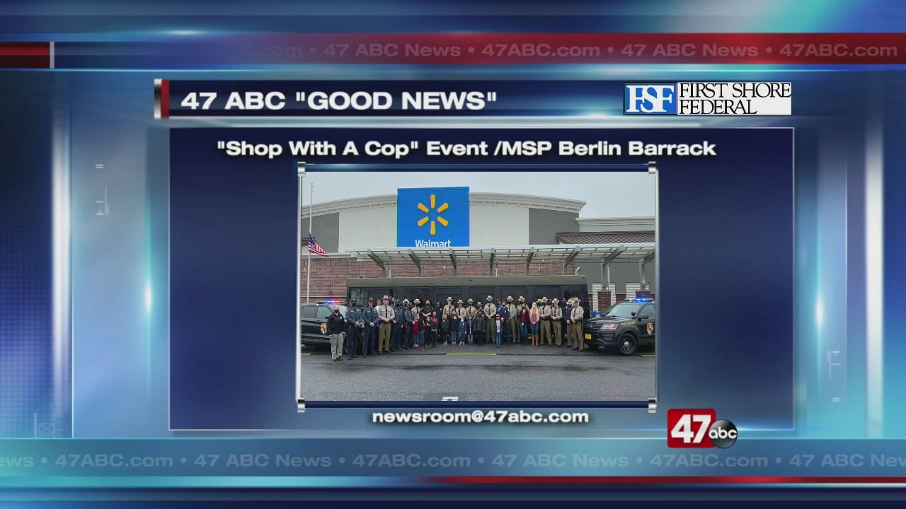 Annual Shop With A Cop event successful in Berlin - 47abc