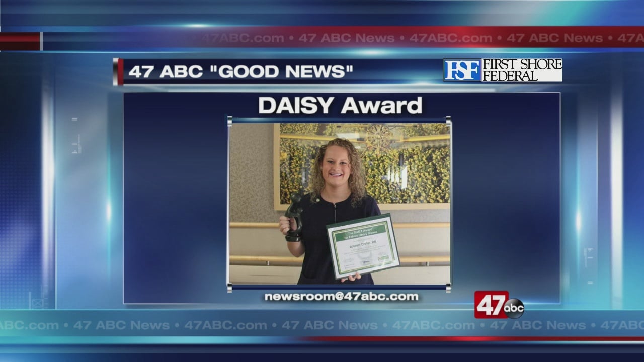 Beebe Honors Nurse With Daisy Award - 47abc