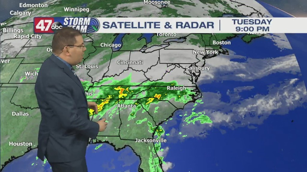 Overnight Forecast Video 3.8.22