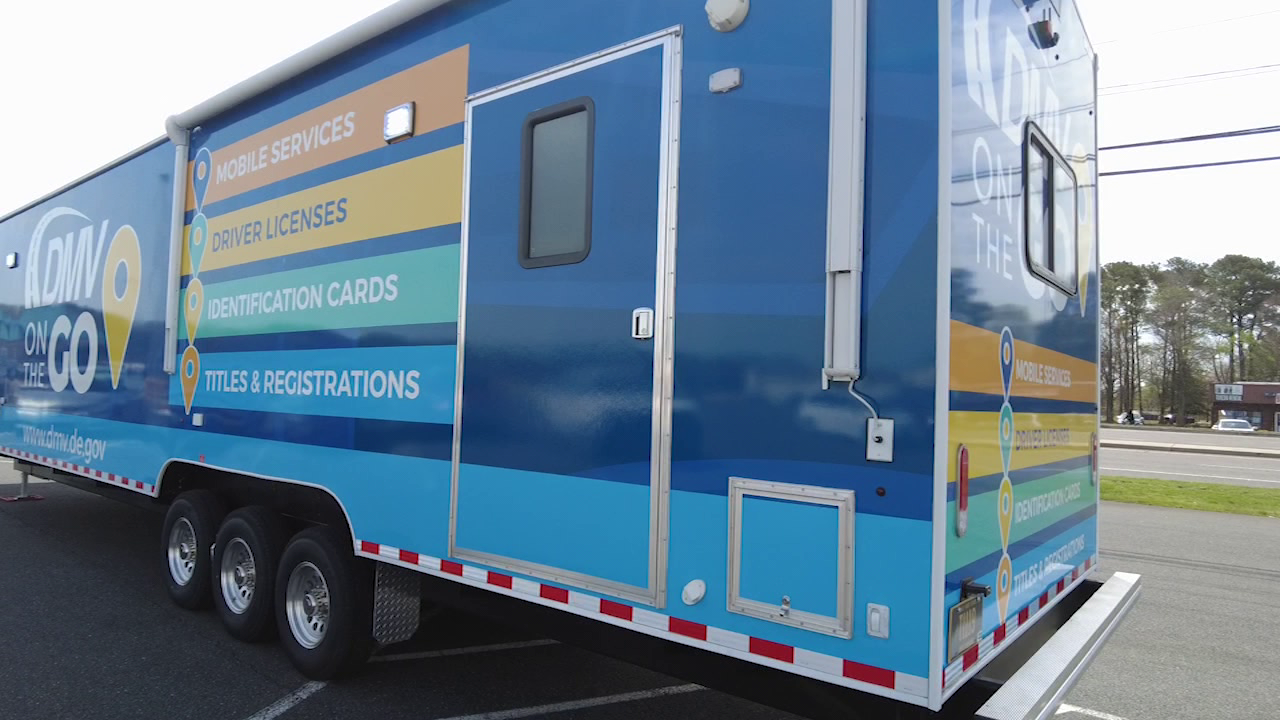 “DMV on the Go” trailer is already proving to be a success, according to Delaware residents – 47abc