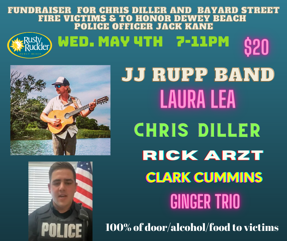 Rusty Rudder putting on event to raise money for Dewey Beach fire ...