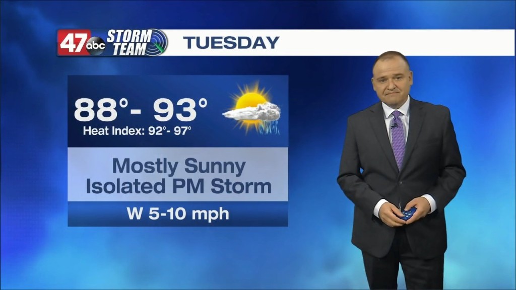 Evening Forecast: 7 18 22