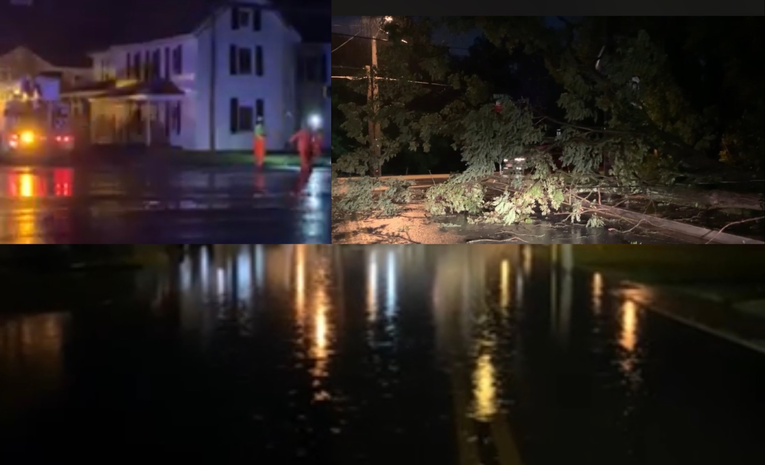 BREAKING Severe weather impacts areas of Salisbury, causing damage