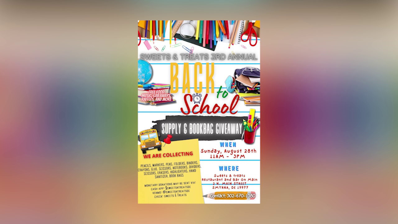 Sweets & Treats offers back to school drive, opening a new store 47abc
