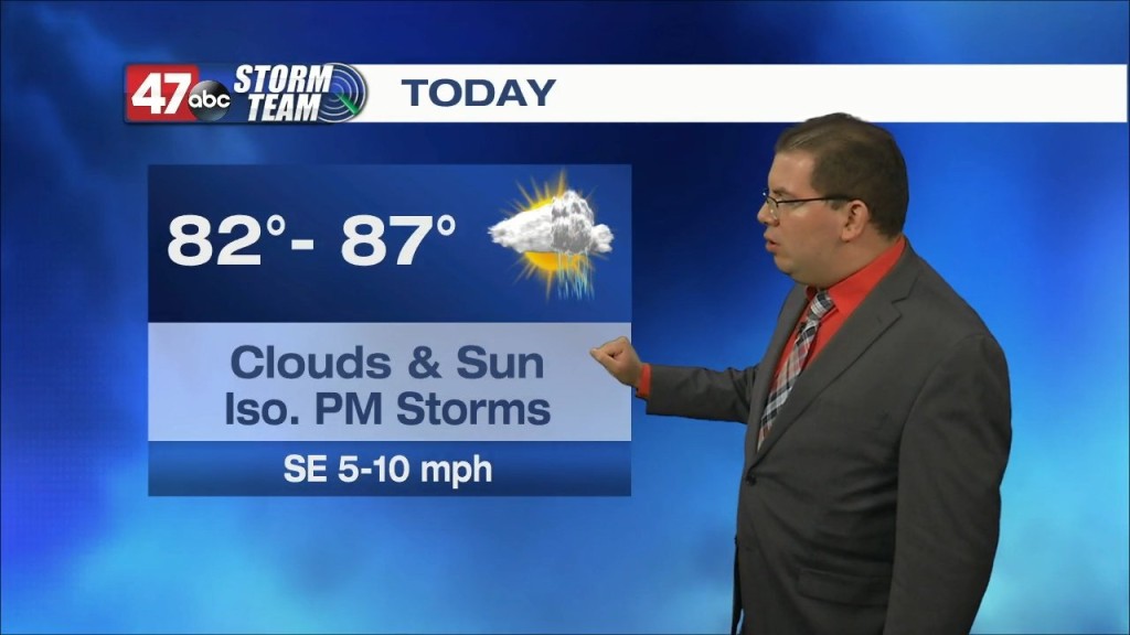 Morning Forecast Video 8.21.22