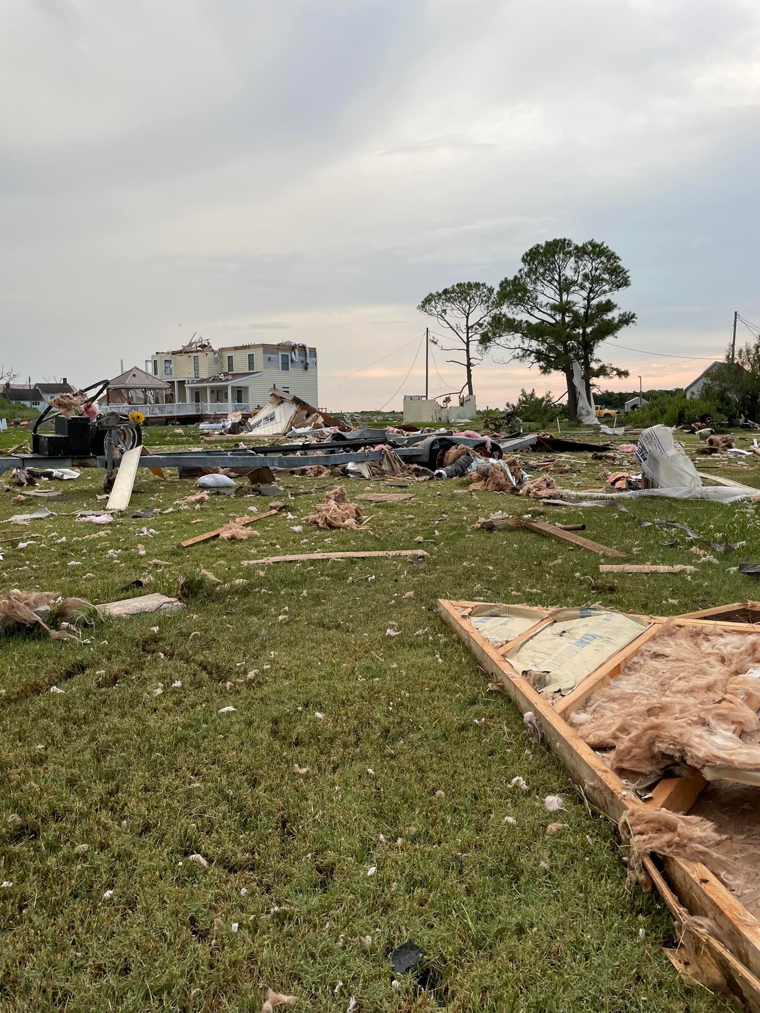 UPDATE Waterspout came ashore Smith Island, damaging several homes 47abc