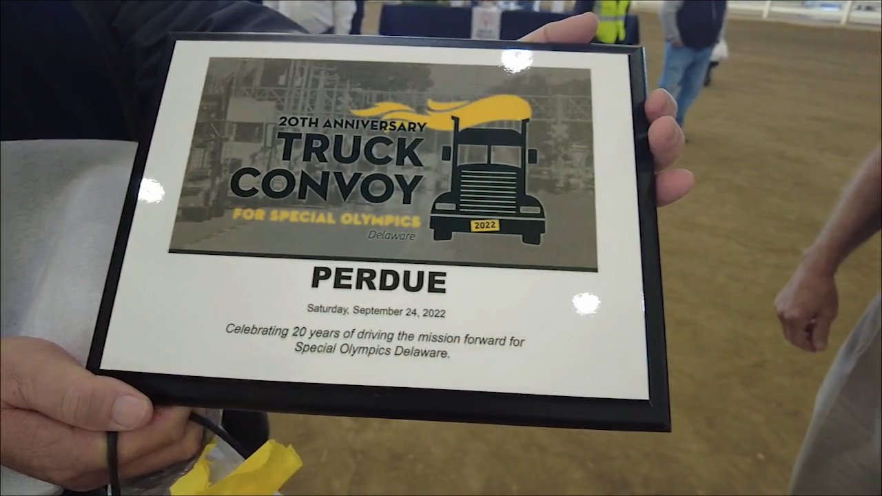 Truck convoy raises money for Delaware Special Olympics - 47abc - WMDT
