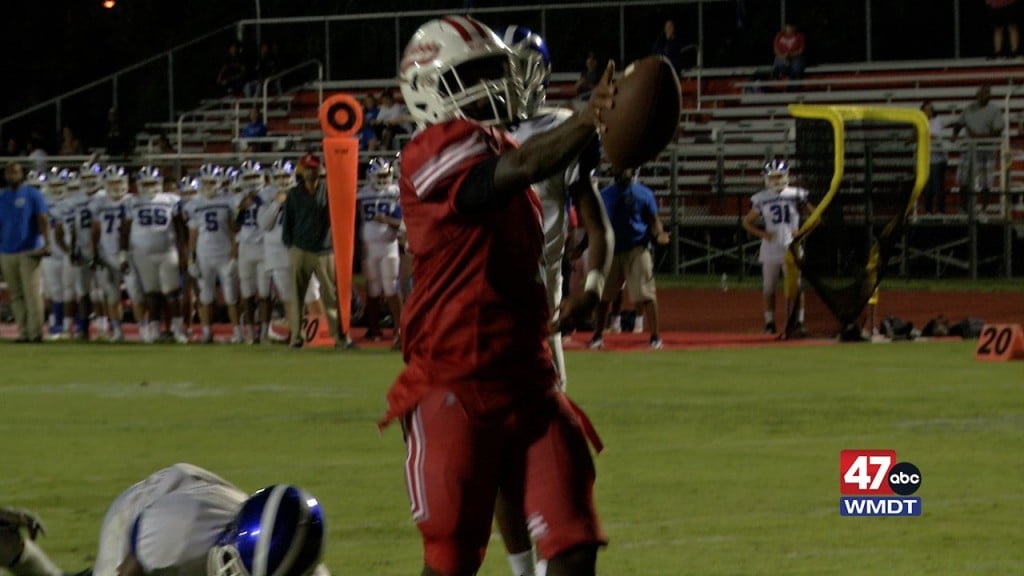 Kylse Wilson Celebrates One Of His Two Touchdowns