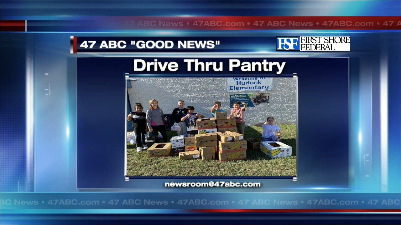 Hurlock Elementary Drive Thru Pantry A Success - 47abc