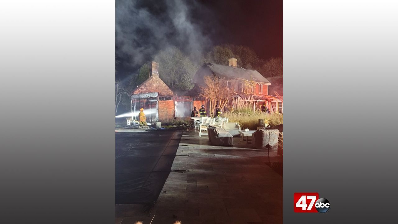 Easton home destroyed in fire, fire marshals investigating 47abc