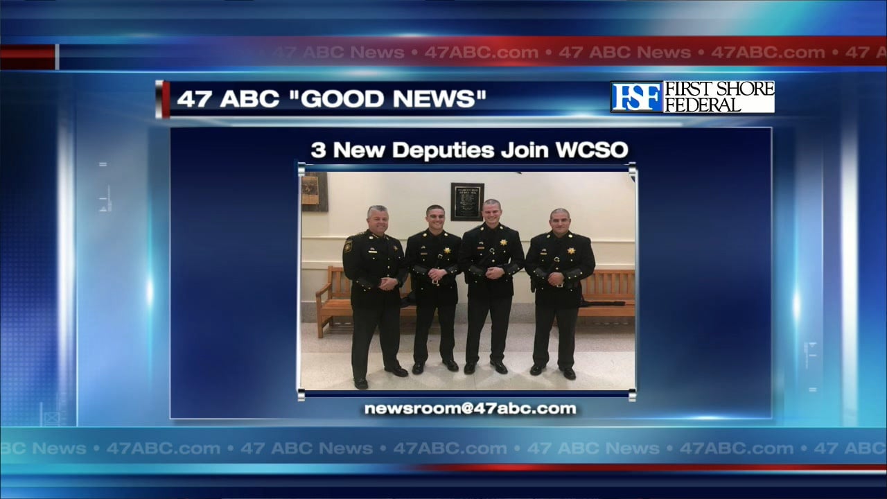 Three New Deputies Welcomed To Wicomico Co. Sheriff's Office - 47abc