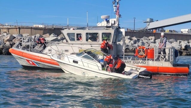 Coast Guard Rescues Three Adults, One Child From Sinking Boat Near ...