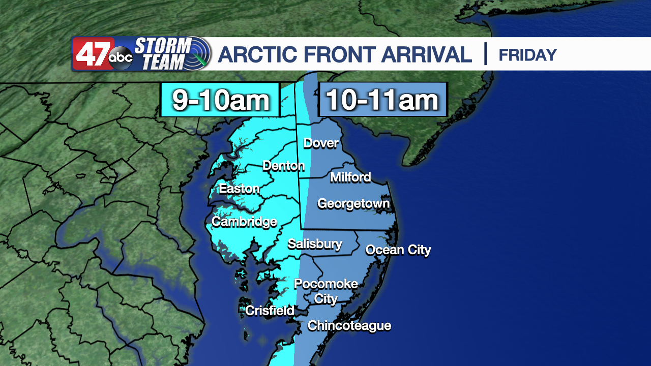 Delmarva weather: Arctic blast to bring dangerous wind chill and ...