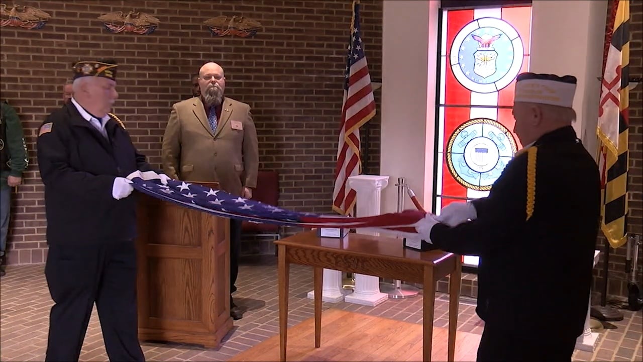 Burial Service performed for two Vietnam veterans in
