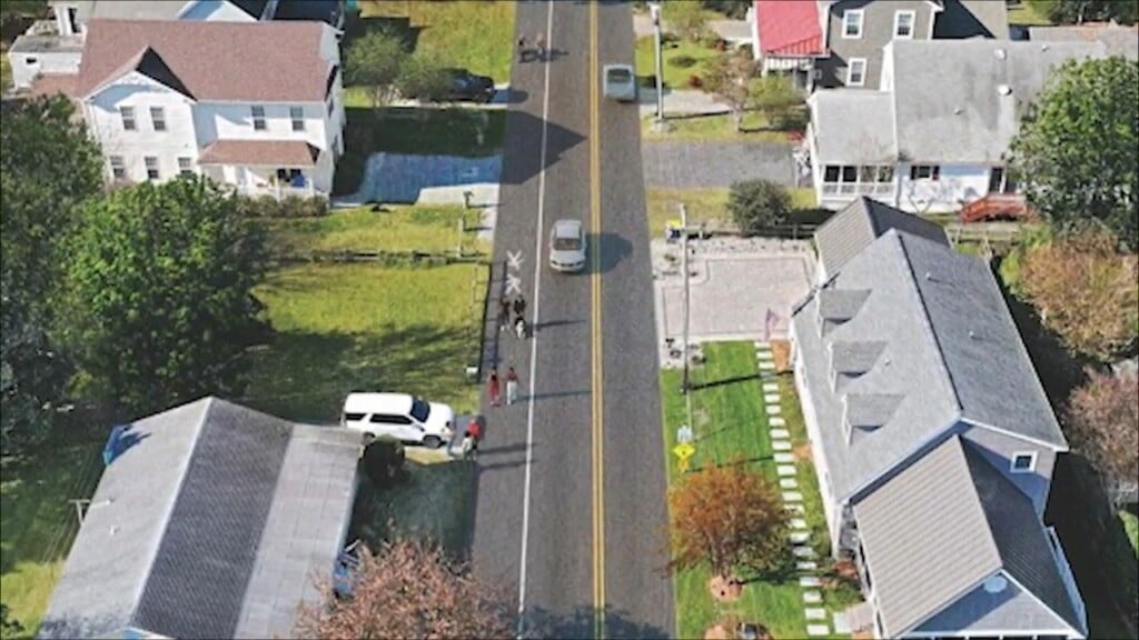 Sidewalk Proposed For Collins St.