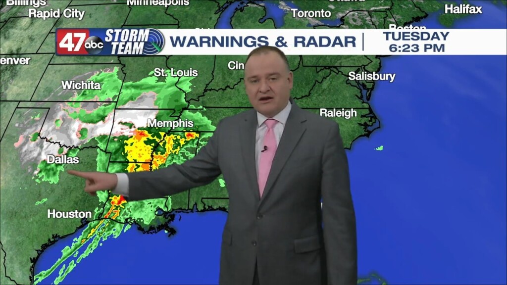 Evening Weather: 1 24 23