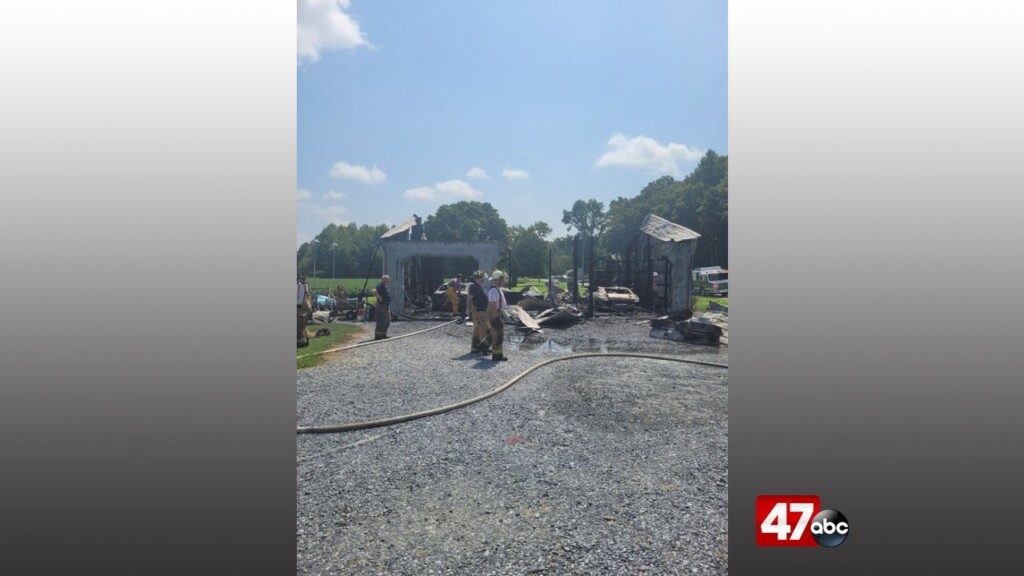 1280 Denton Garage Fire